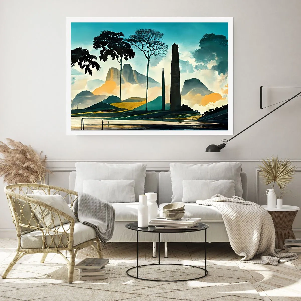 Affiche - Poster - Toujours de plus en plus haut - 50x40 cm