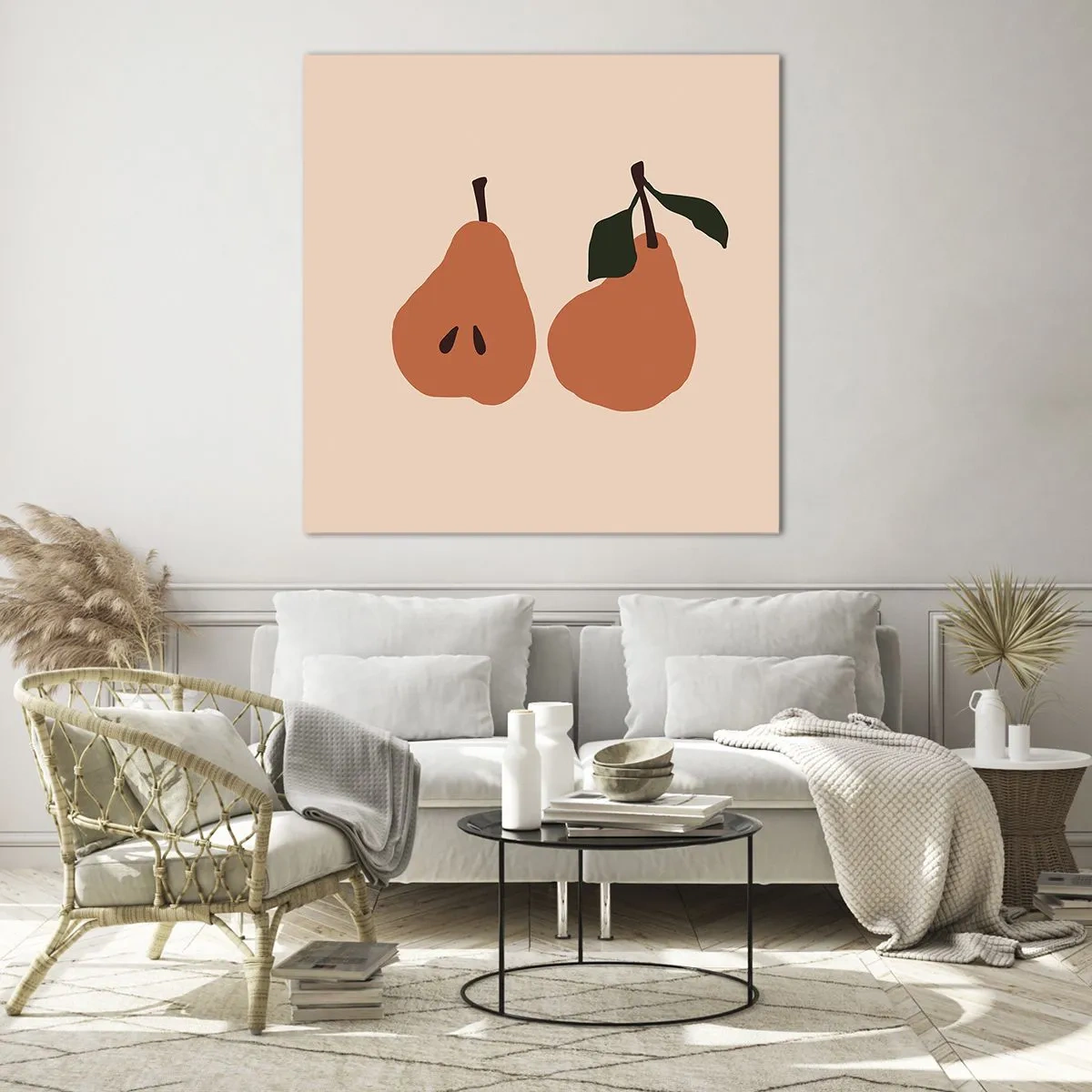 Impression sur verre - Image sur verre - La douceur elle-même - 30x30 cm