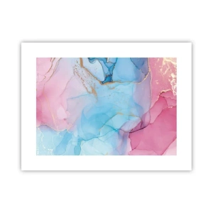 Affiche - Poster - Rencontre et mélange - 40x30 cm