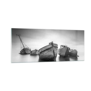 Impression sur verre - Image sur verre - Cùest déjà un souvenir... - 100x40 cm