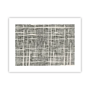 Affiche - Poster - Composition tissée - 40x30 cm