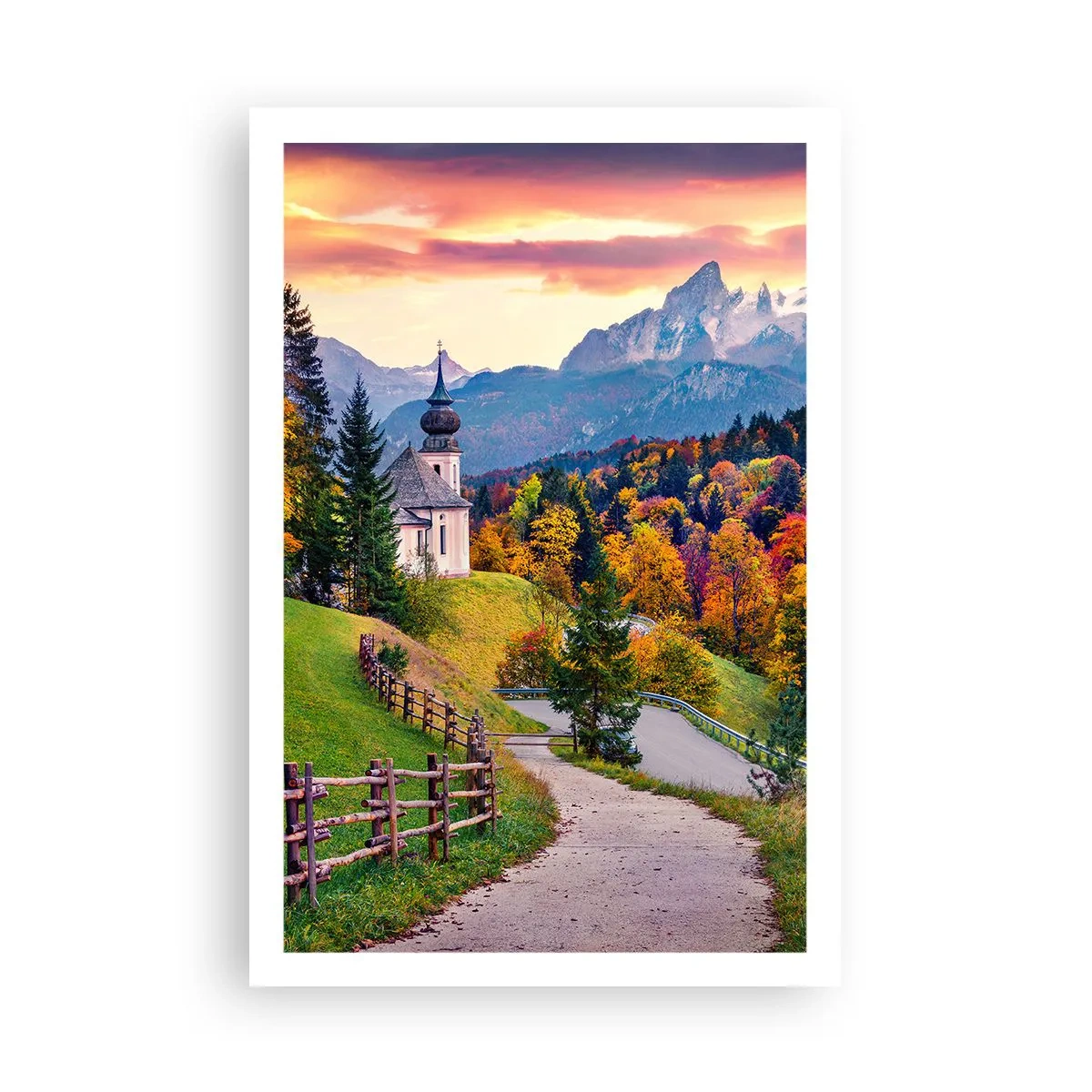 Affiche - Poster - Paysage comme peind - 61x91 cm
