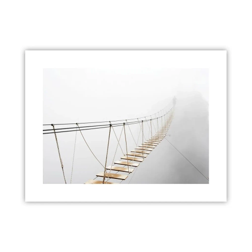 Affiche - Poster - Où cela va-t-il te mener? - 40x30 cm