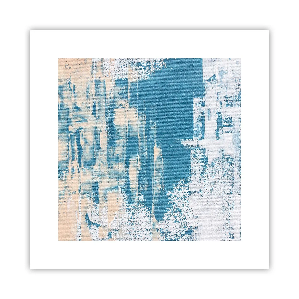 Affiche - Poster - À travers un iceberg - 30x30 cm