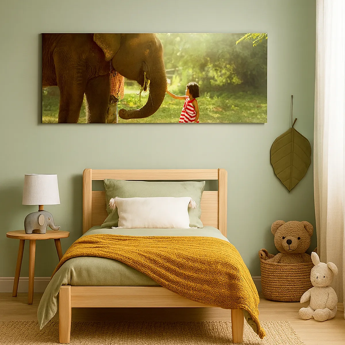 Impression sur toile - Image sur toile - La force de l'amitié - 30x30 cm