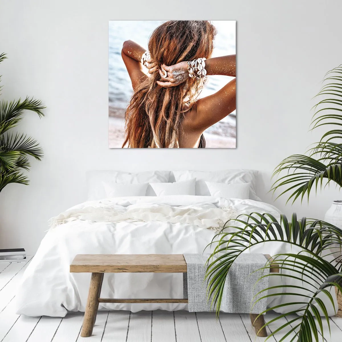 Impression sur toile - Image sur toile - La soeur de l'eau et du soleil - 60x60 cm