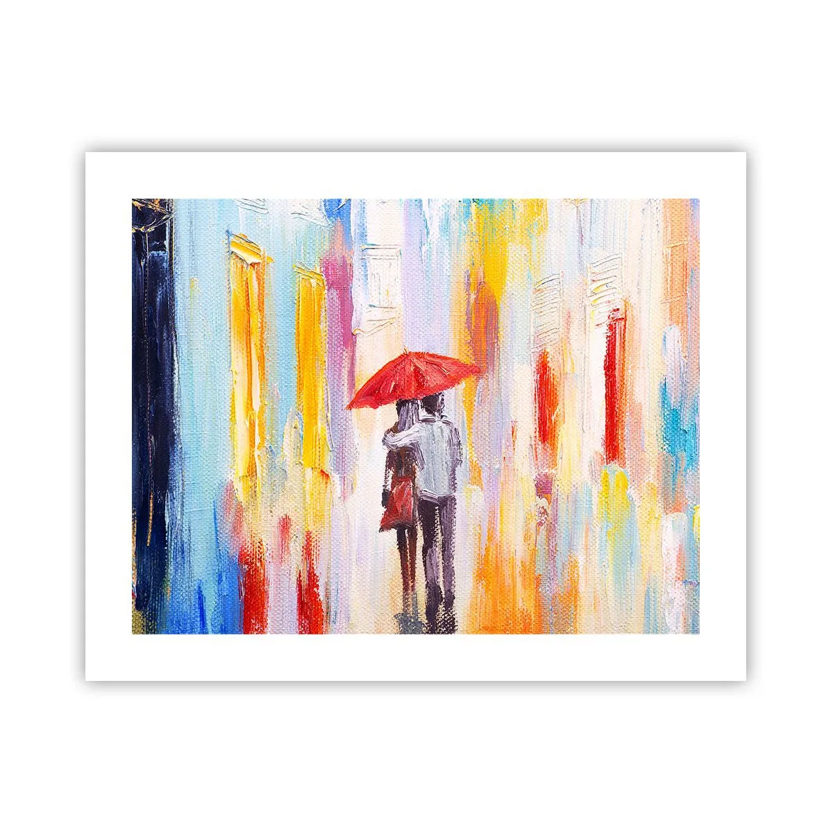 Affiche - Poster - Qu'il pleuve encore - 50x40 cm