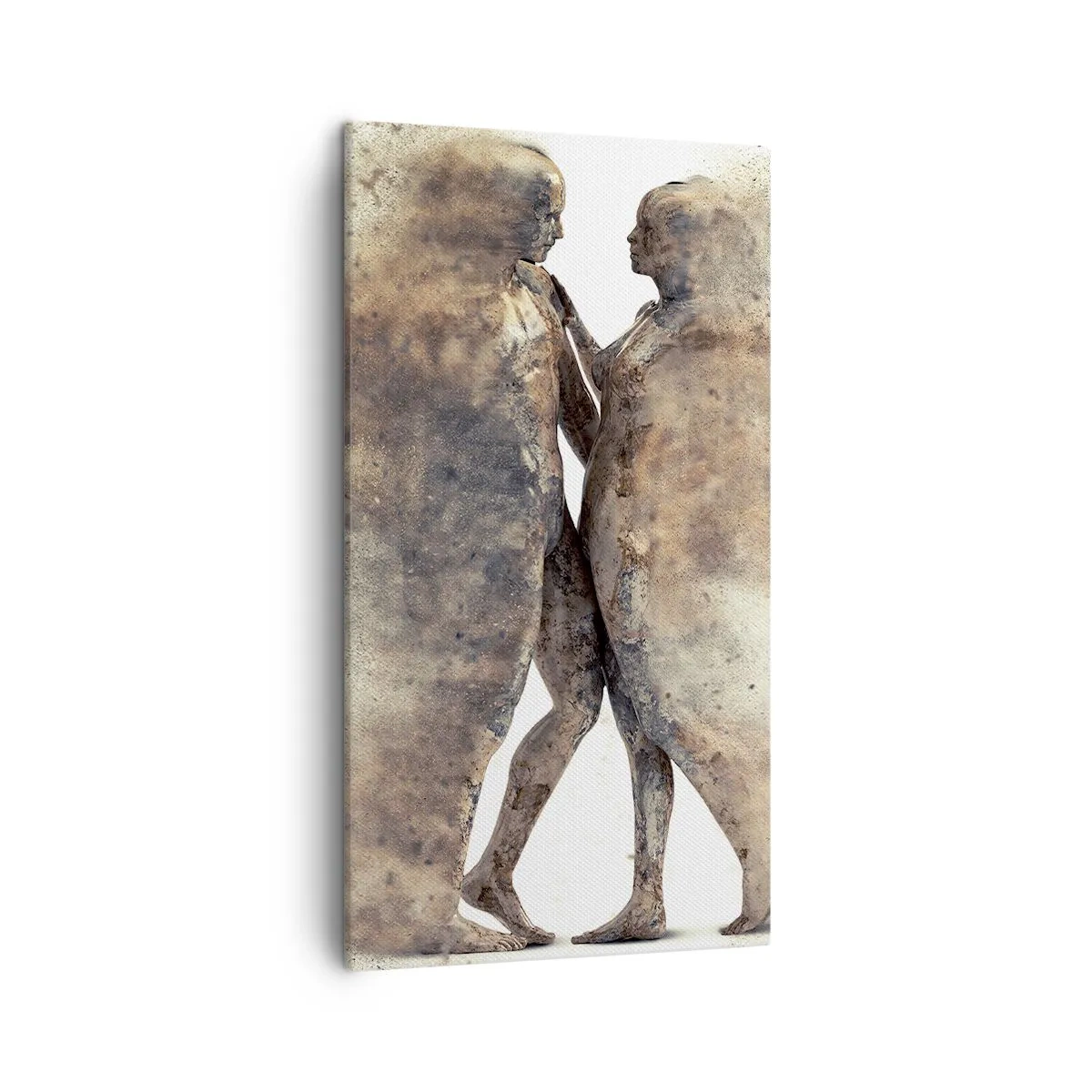 Impression sur toile - Image sur toile - Ils sont sortis de la poussière pour aimer - 45x80 cm