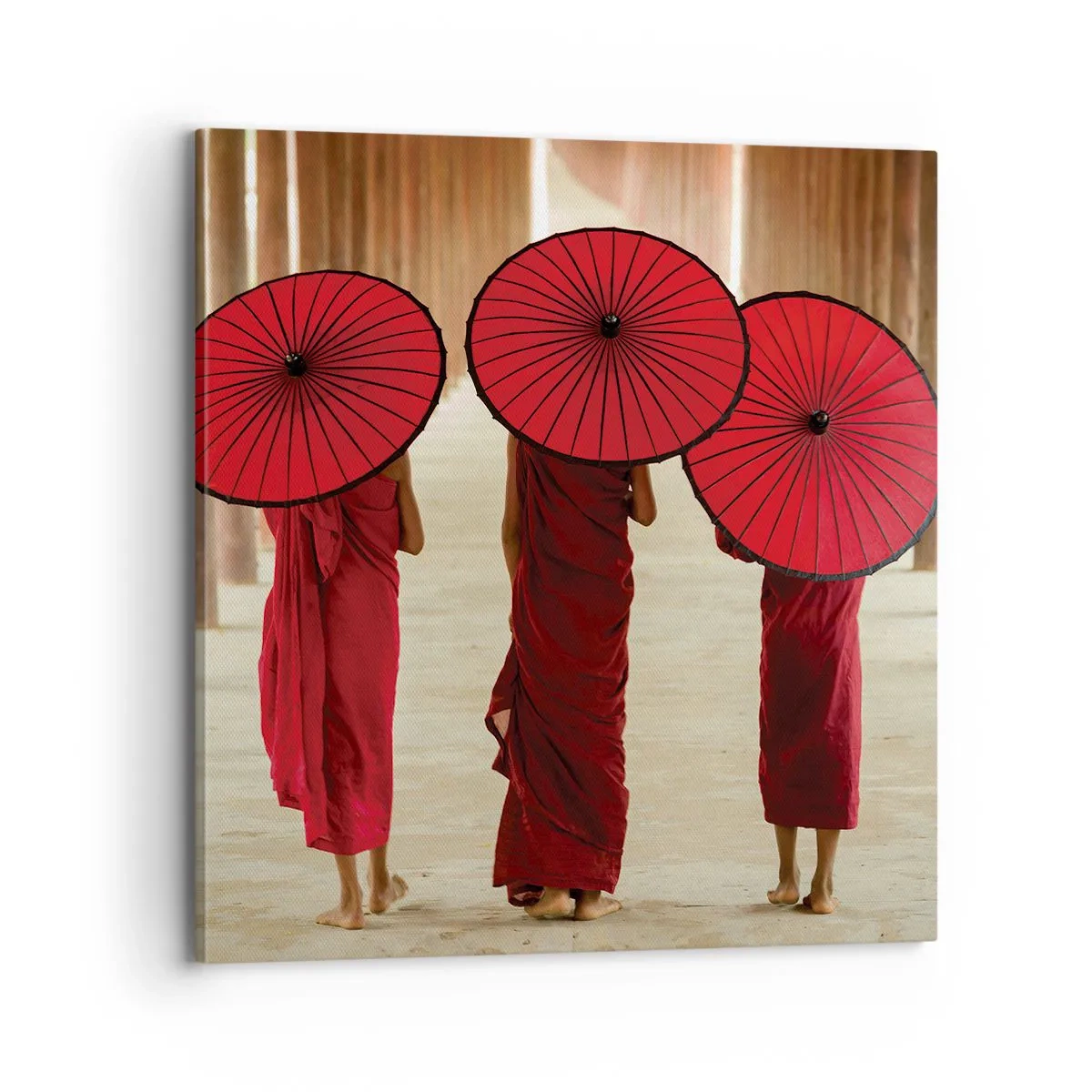 Impression sur toile - Image sur toile - Sur la route du pays pure - 70x70 cm