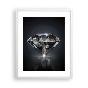 Affiche dans un cadre blanc - Poster - La meilleure amie - 40x50 cm