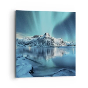 Impression sur toile - Image sur toile - Nuit de lumières - 70x70 cm