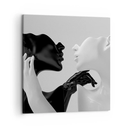 Impression sur toile - Image sur toile - Attraction - désir - 50x50 cm