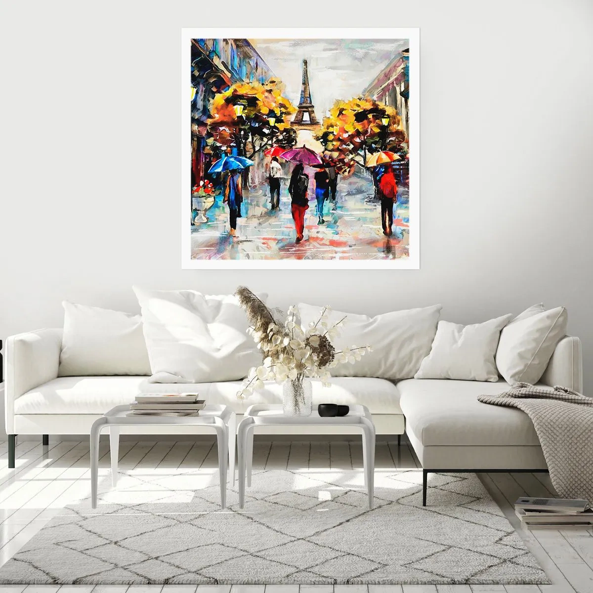 Affiche - Poster - Particulièrement beau en automne - 40x40 cm