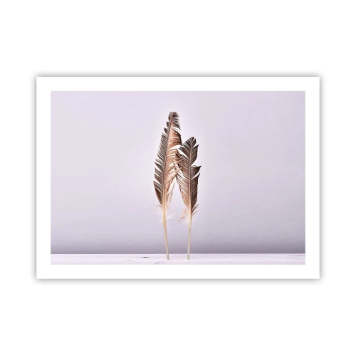 Affiche - Poster - Face au néant - 70x50 cm