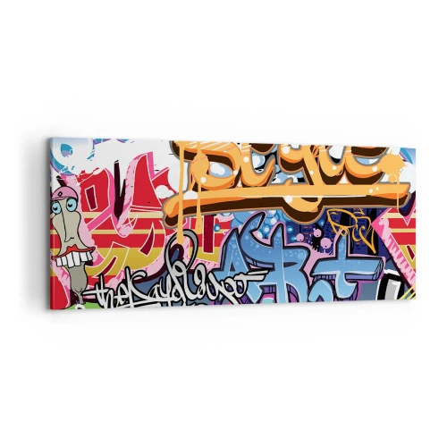 Impression sur toile - Image sur toile - Fresques, fresques, fresques… - 100x40 cm