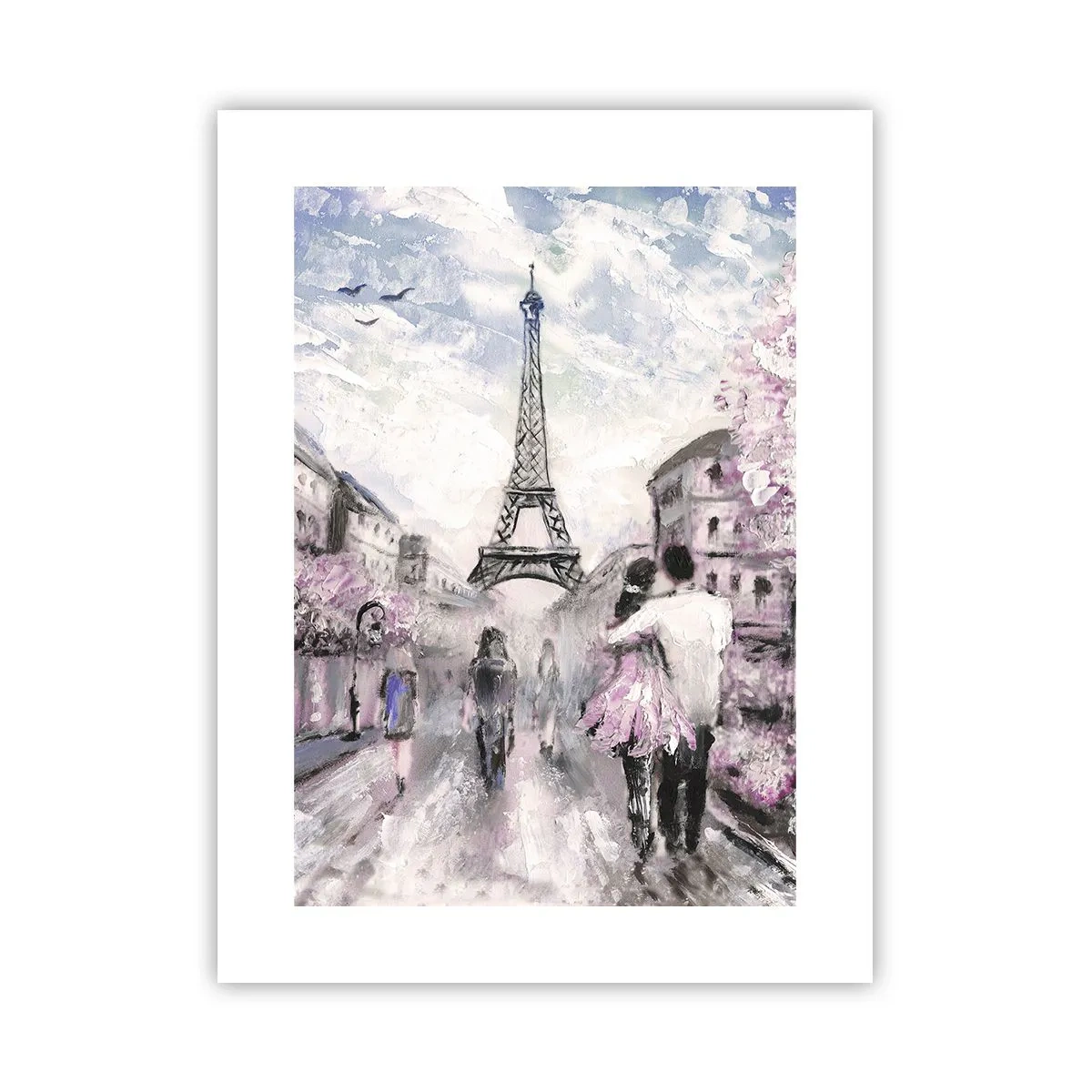 Affiche - Poster - Comment tomber amoureu, il faut juste... - 30x40 cm