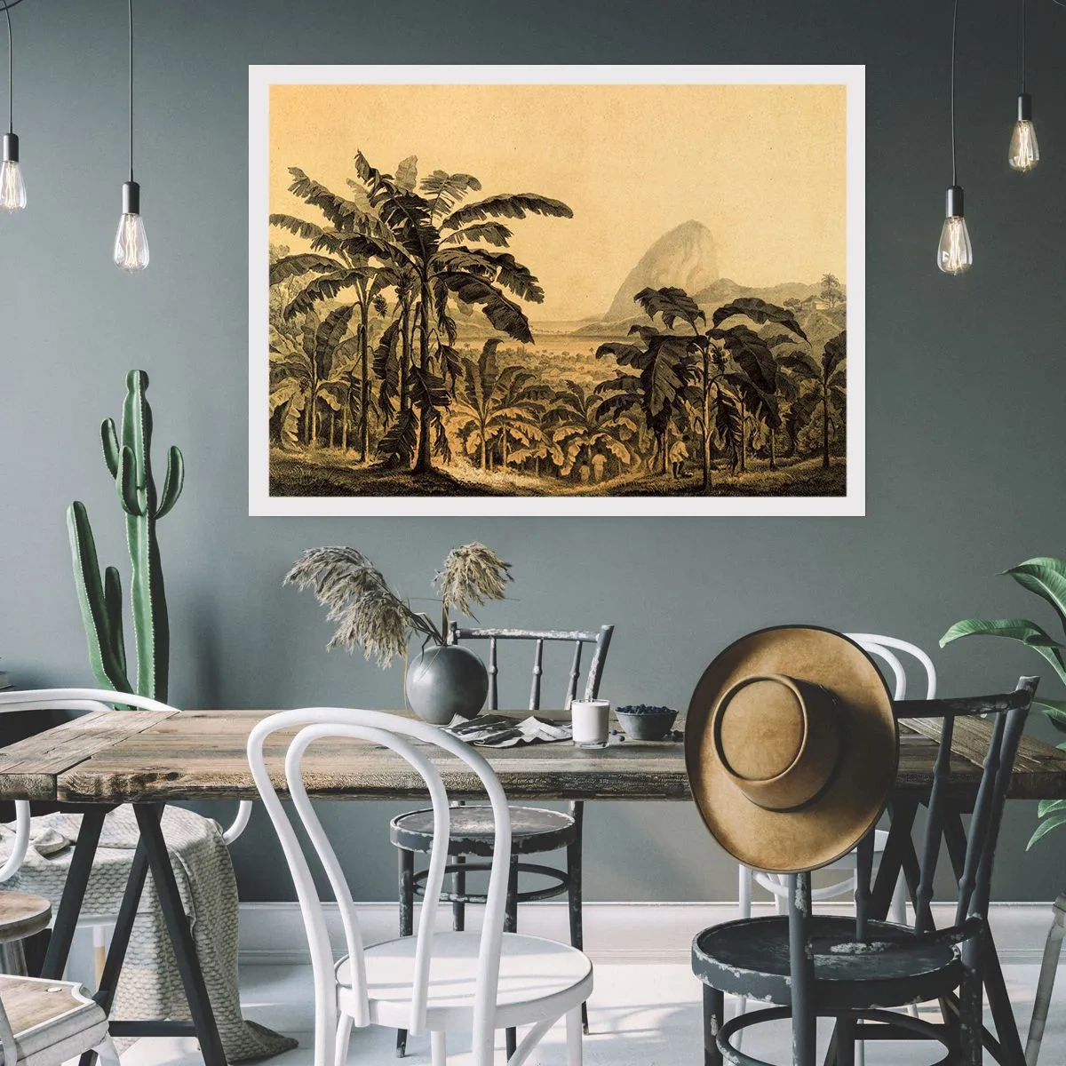 Affiche - Poster - Dans un climat colonial - 40x30 cm