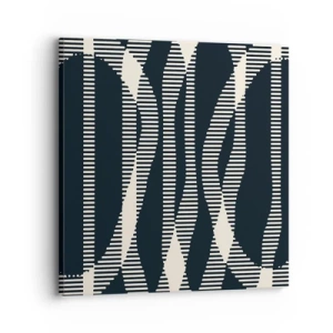 Impression sur toile - Image sur toile - Une tentative de briser l'obscurité - 30x30 cm