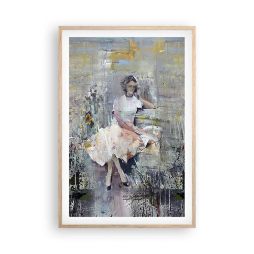 Affiche dans un chêne clair - Poster - Classique et moderne - 61x91 cm