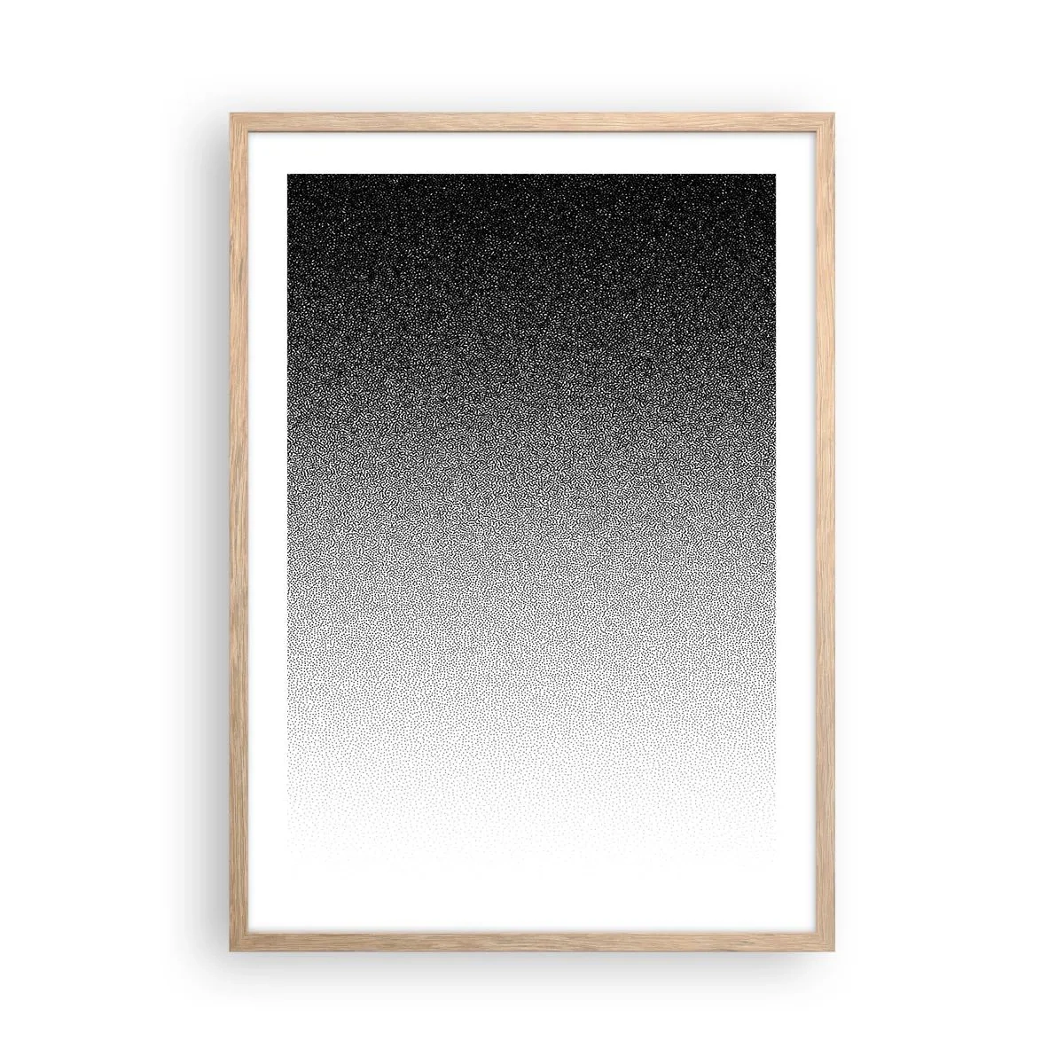Affiche dans un chêne clair - Poster - Du coté de la lumière - 50x70 cm