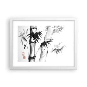 Affiche dans un cadre blanc - Poster - Gros plan sur l'orient - 40x30 cm