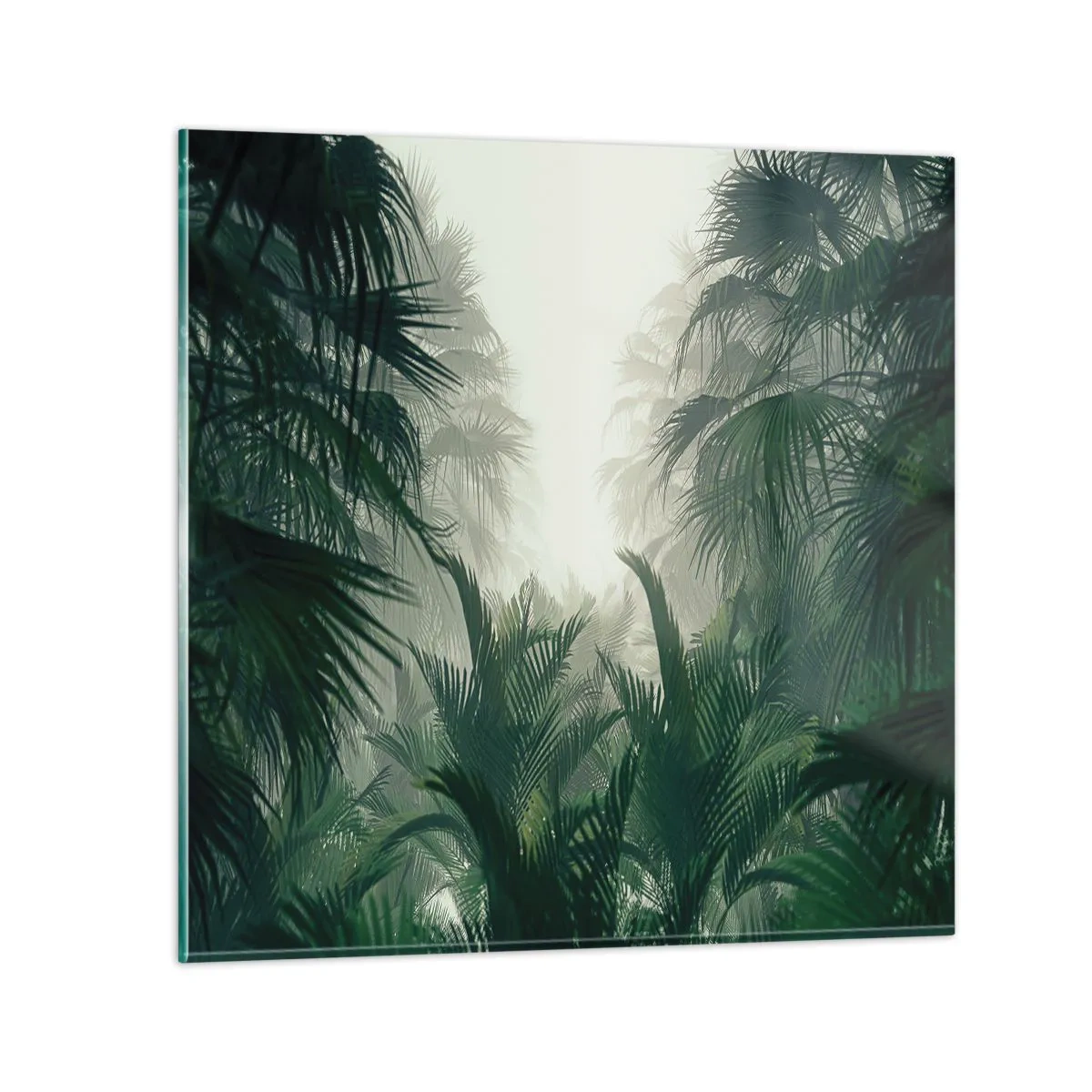 Impression sur verre - Image sur verre - Secret tropical - 40x40 cm