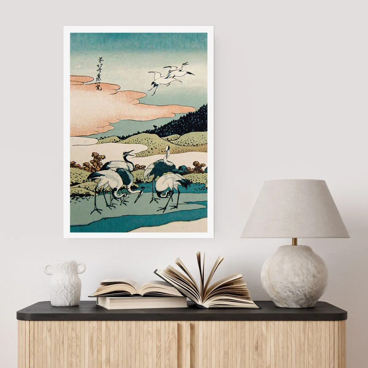 Affiche - Poster - Avec une âme japonnaise - 40x50 cm