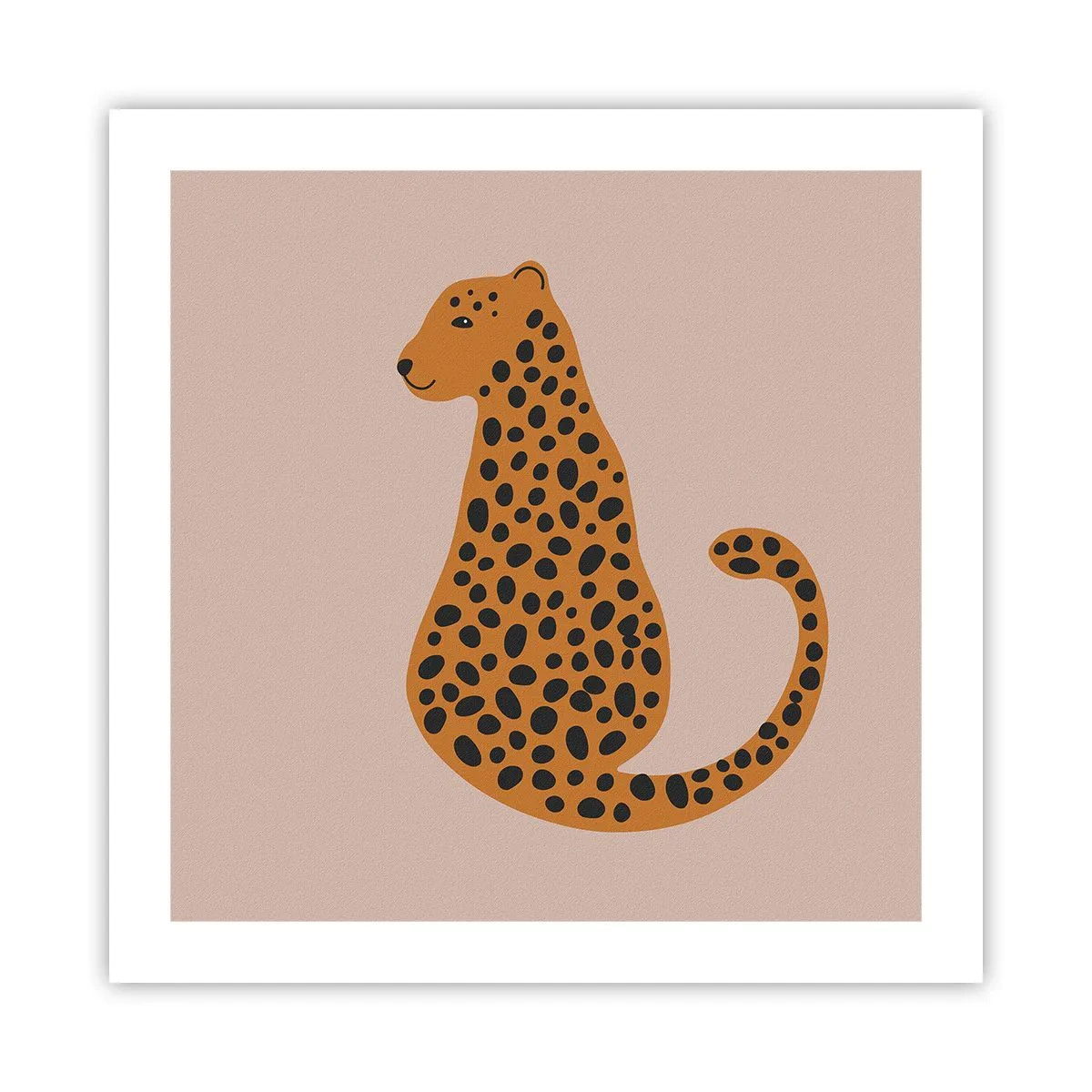 Affiche - Poster - La panthère est un motif à la mode - 50x50 cm