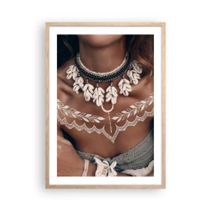 Affiche dans un chêne clair - Poster - Talismans, rituels de la féminité - 50x70 cm