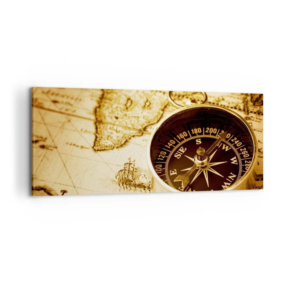 Impression sur toile - Image sur toile - Est ou ouest? - 100x40 cm