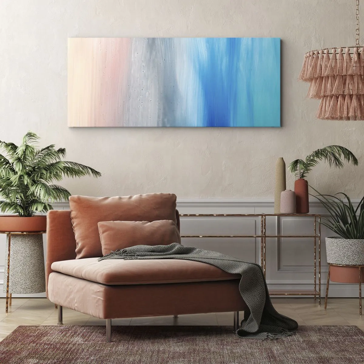 Impression sur toile - Image sur toile - Éléments : air - 100x40 cm