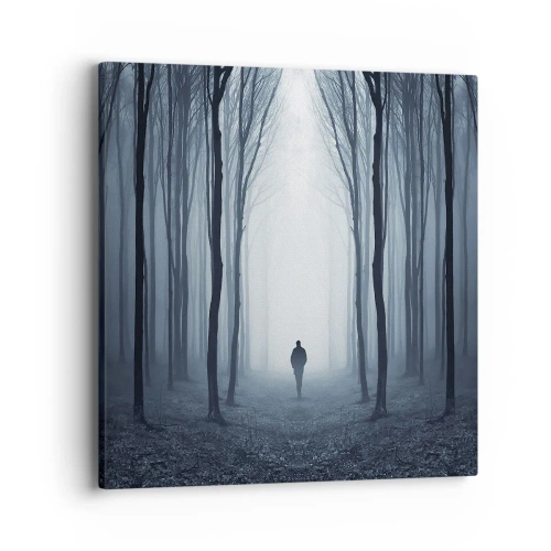 Impression sur toile - Image sur toile - Tout est simple et clair - 40x40 cm