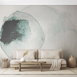 Papier Peint Autocollant Deluxe Sticker - Dans une goutte d'eau - Moderne, Minimaliste, Abstraction - 100x70 cm