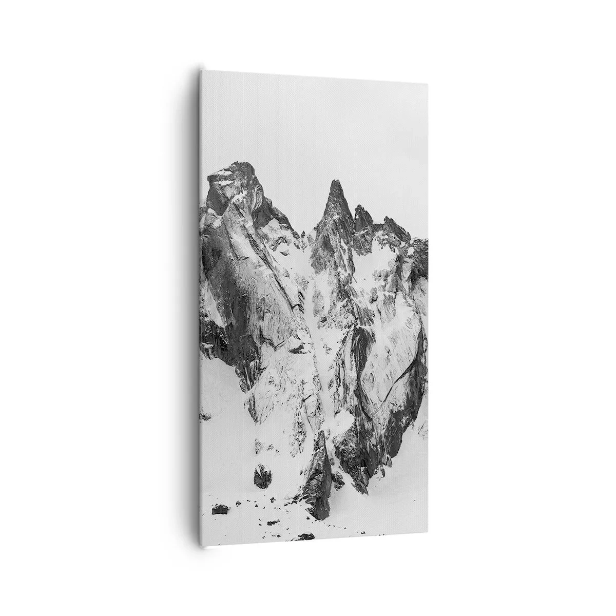 Impression sur toile - Image sur toile - Crête dangereuse de granit - 65x120 cm