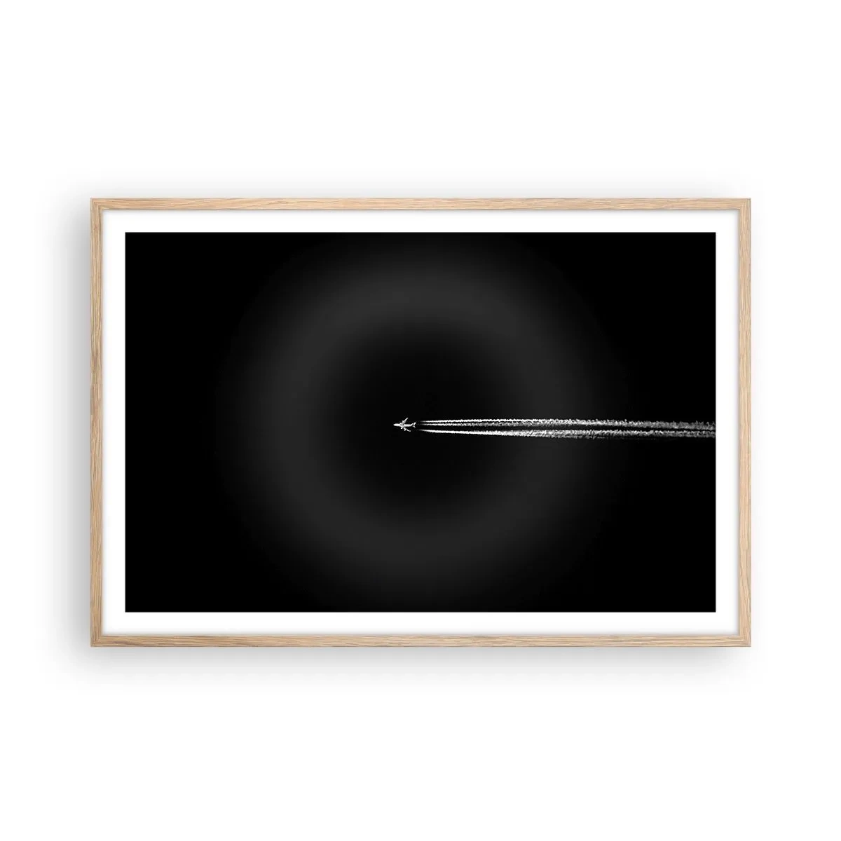 Affiche dans un chêne clair - Poster - Dans une autre dimension - 91x61 cm