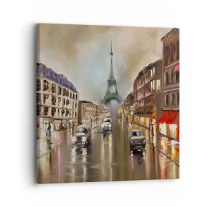Impression sur toile - Image sur toile - Elle seule compte - 30x30 cm
