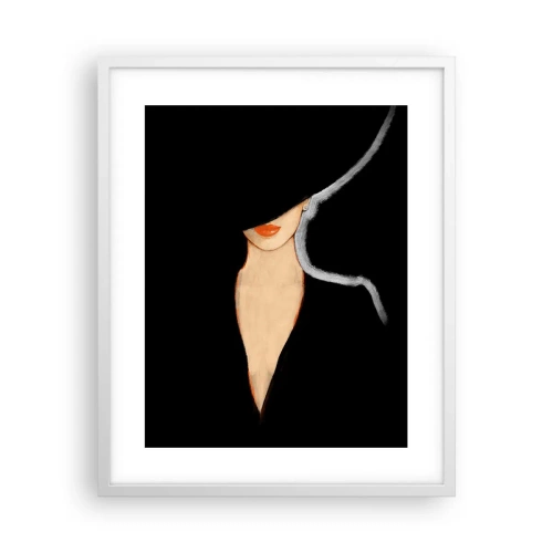 Affiche dans un cadre blanc - Poster - Élégance et style - 40x50 cm
