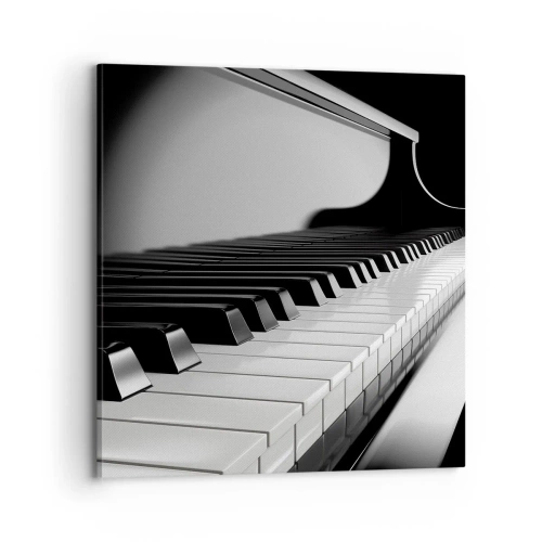 Impression sur toile - Image sur toile - Harmonie des formes et des couleurs - 70x70 cm