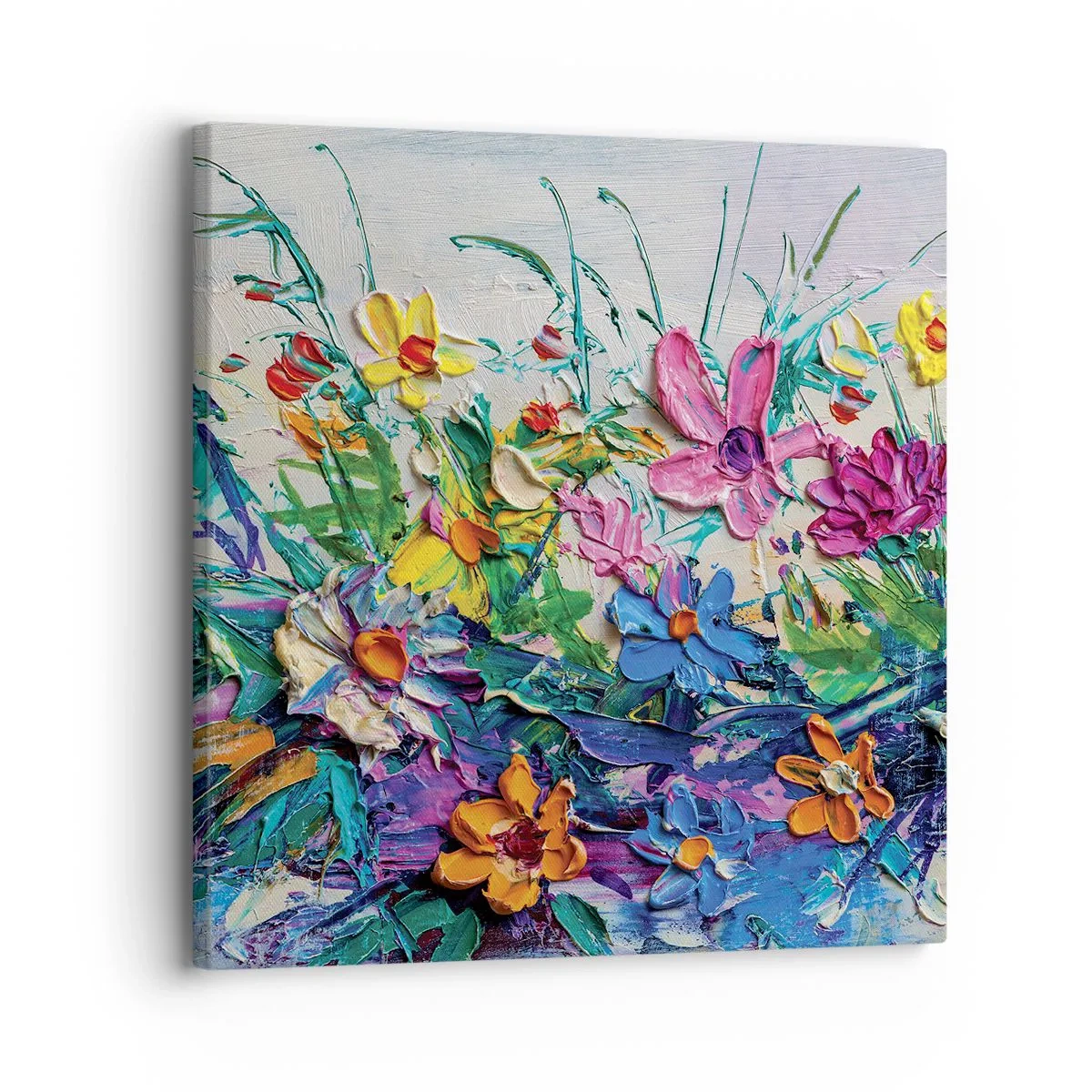 Impression sur toile - Image sur toile - Absolument pas une nature morte - 30x30 cm