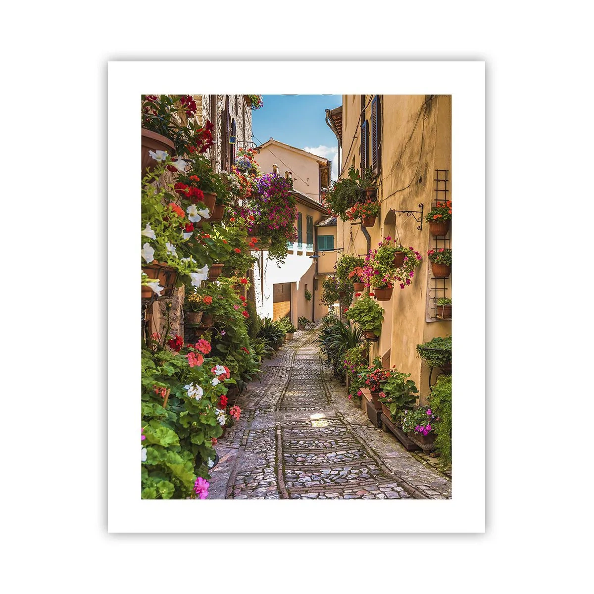 Affiche - Poster - Ruelle italienne - 40x50 cm