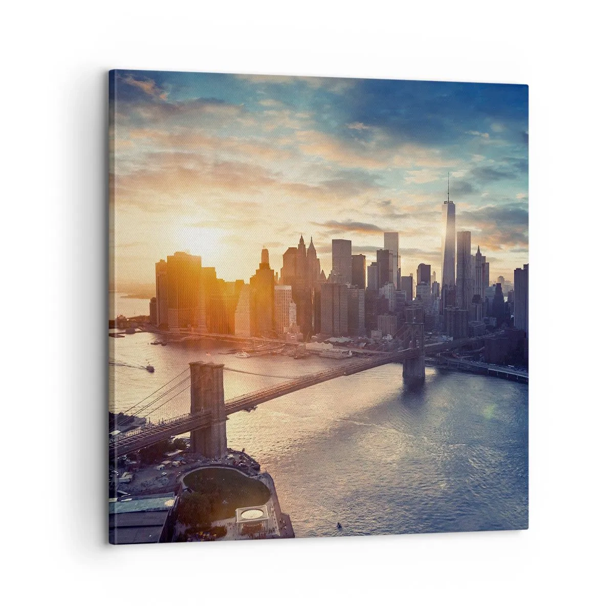 Impression sur toile - Image sur toile - Monument de la culture occidentale - 60x60 cm