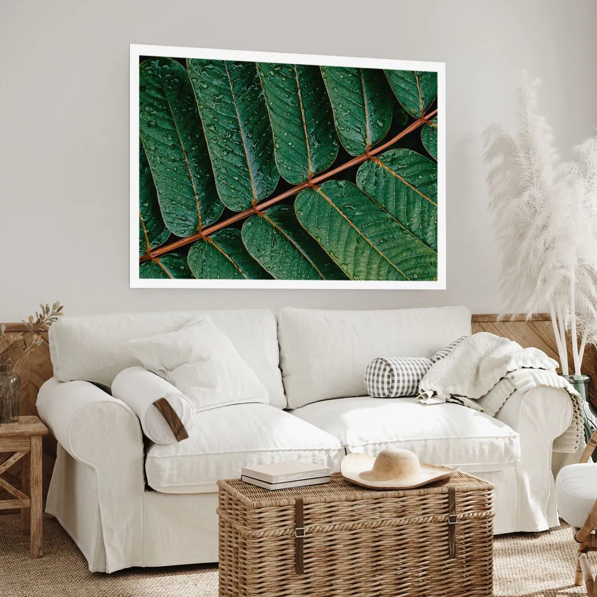 Affiche - Poster - Au rythme de la verdure - 50x40 cm