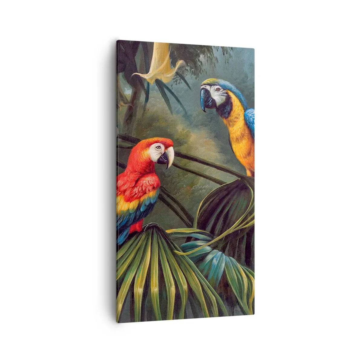 Impression sur toile - Image sur toile - Romantisme dans les tropiques - 55x100 cm