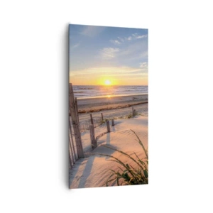 Impression sur toile - Image sur toile - Ombre et brillance du vent - 65x120 cm