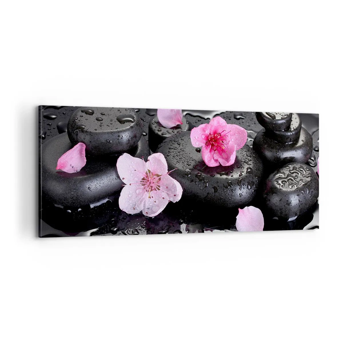Impression sur toile - Image sur toile - Et le cœur s'allège soudainement - 100x40 cm