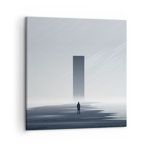 Impression sur toile - Image sur toile - Opportunité ou menace ? - 60x60 cm