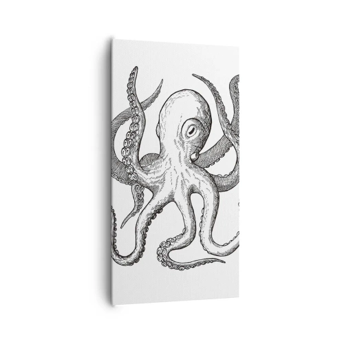 Impression sur toile - Image sur toile - Dansant avec les vagues - 65x120 cm