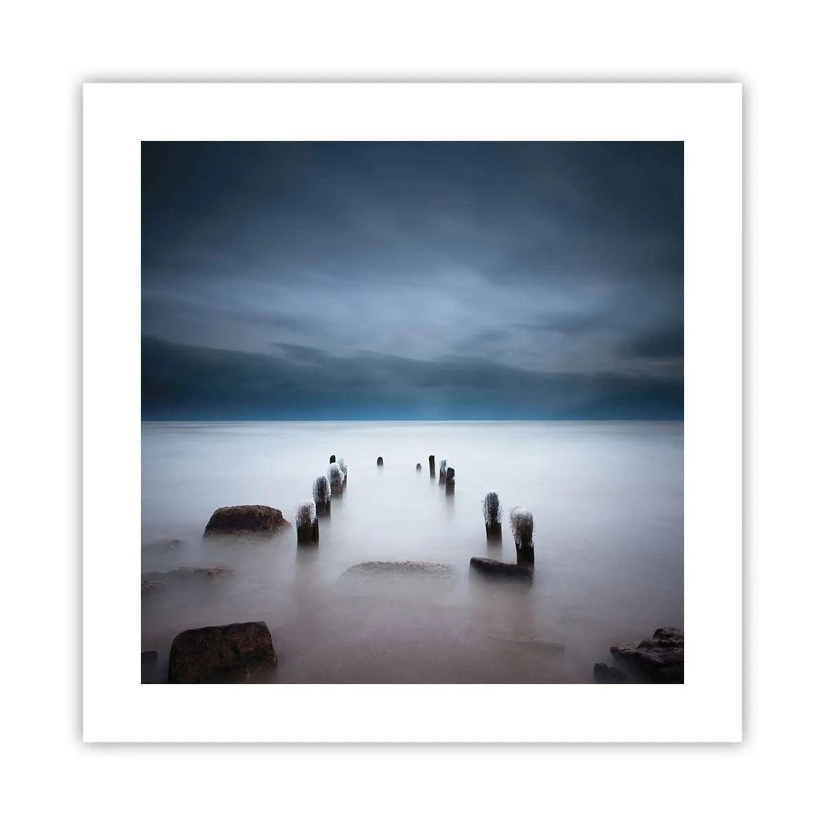 Affiche - Poster - Lac pensif - 40x40 cm