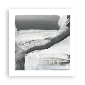 Affiche - Poster - Un geste décisif - 40x40 cm