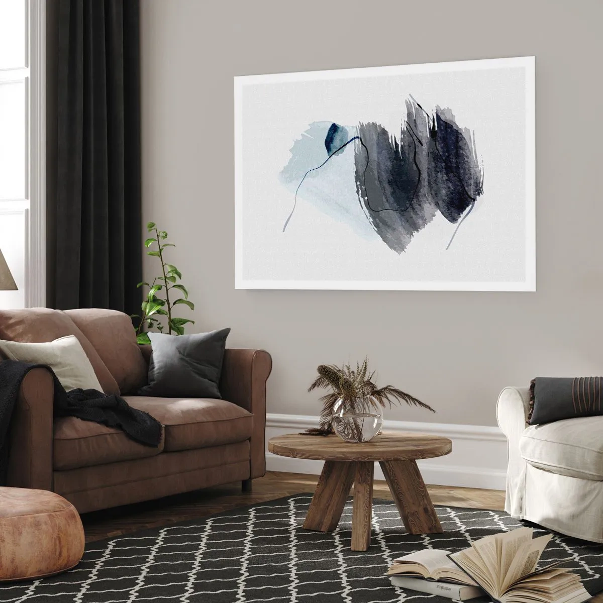 Affiche - Poster - Intensité et mouvement - 91x61 cm